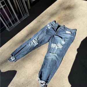 American eagle distressed stretchy jeans size 20